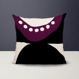 Bavo Abstract Reversible Indoor/Outdoor Square Pillow