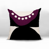 Bavo Abstract Reversible Indoor/Outdoor Square Pillow