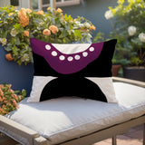 Bavo Abstract Reversible Indoor/Outdoor Rectangular Pillow