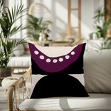 Bavo Abstract Reversible Indoor/Outdoor Square Pillow