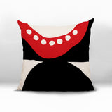 Bavo Abstract Reversible Indoor/Outdoor Square Pillow