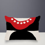 Bavo Abstract Reversible Indoor/Outdoor Rectangular Pillow