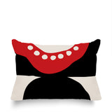 Bavo Abstract Reversible Indoor/Outdoor Rectangular Pillow