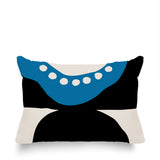 Bavo Abstract Reversible Indoor/Outdoor Rectangular Pillow
