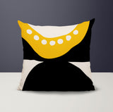 Bavo Abstract Reversible Indoor/Outdoor Square Pillow