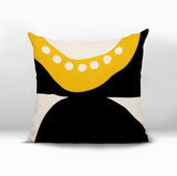 Bavo Abstract Reversible Indoor/Outdoor Square Pillow