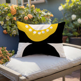 Bavo Abstract Reversible Indoor/Outdoor Rectangular Pillow