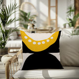 Bavo Abstract Reversible Indoor/Outdoor Square Pillow