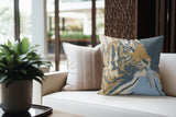 Leon Tiger Faux Suede Square Indoor Pillow