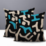 Mai 2 Sets Indoor/Outdoor Reversible Indoor Square Pillow