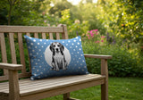 Beagle Dog  Indoor/Outdoor Reversible Rectangular Pillow