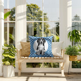 Beagle Dog  Indoor/Outdoor Reversible Square Pillow