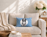 Beagle Dog  Indoor/Outdoor Reversible Rectangular Pillow