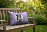 Beagle Dog  Indoor/Outdoor Reversible Rectangular Pillow