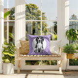 Beagle Dog  Indoor/Outdoor Reversible Square Pillow