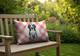Beagle Dog  Indoor/Outdoor Reversible Rectangular Pillow