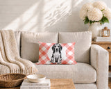 Beagle Dog  Indoor/Outdoor Reversible Rectangular Pillow