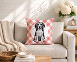 Beagle Dog  Indoor/Outdoor Reversible Square Pillow