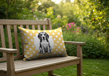 Beagle Dog  Indoor/Outdoor Reversible Rectangular Pillow