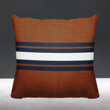 Beau Striped Reversible Indoor/Outdoor Square Pillow