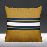 Beau Striped Reversible Indoor/Outdoor Square Pillow