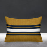 Beau Striped Reversible Indoor/Outdoor Rectangular Pillow
