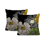 Becca Floral Reversible Indoor/Outdoor Square Pillow