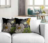Becca Floral Reversible Indoor/Outdoor Square Pillow