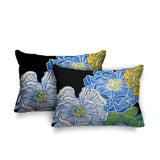 Becca Floral Reversible Indoor/Outdoor Rectangular Pillow