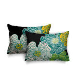 Becca Floral Reversible Indoor/Outdoor Rectangular Pillow