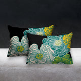 Becca Floral Reversible Indoor/Outdoor Rectangular Pillow