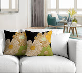 Becca Floral Reversible Indoor/Outdoor Square Pillow