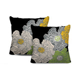 Becca Floral Reversible Indoor/Outdoor Square Pillow