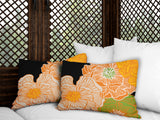 Becca Floral Reversible Indoor/Outdoor Rectangular Pillow