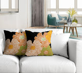 Becca Floral Reversible Indoor/Outdoor Square Pillow