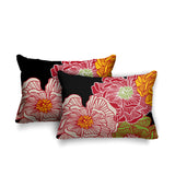 Becca Floral Reversible Indoor/Outdoor Rectangular Pillow