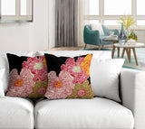 Becca Floral Reversible Indoor/Outdoor Square Pillow