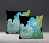 Becca Floral Reversible Indoor/Outdoor Square Pillow