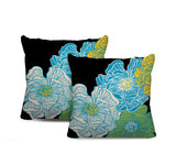 Becca Floral Reversible Indoor/Outdoor Square Pillow