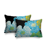 Becca Floral Reversible Indoor/Outdoor Rectangular Pillow
