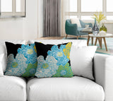 Becca Floral Reversible Indoor/Outdoor Square Pillow