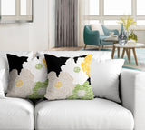 Becca Floral Reversible Indoor/Outdoor Square Pillow