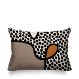 Beck Abstract Reversible Indoor/Outdoor Rectangular Pillow