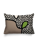 Beck Abstract Reversible Indoor/Outdoor Rectangular Pillow