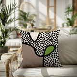 Beck Abstract Square Indoor/Outdoor Throw Pillow