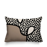 Beck Abstract Reversible Indoor/Outdoor Rectangular Pillow