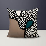 Beck Abstract Square Indoor/Outdoor Throw Pillow
