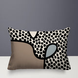 Beck Abstract Reversible Indoor/Outdoor Rectangular Pillow