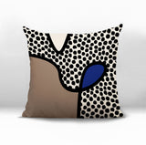 Beck Abstract Square Indoor/Outdoor Throw Pillow
