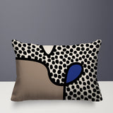 Beck Abstract Reversible Indoor/Outdoor Rectangular Pillow